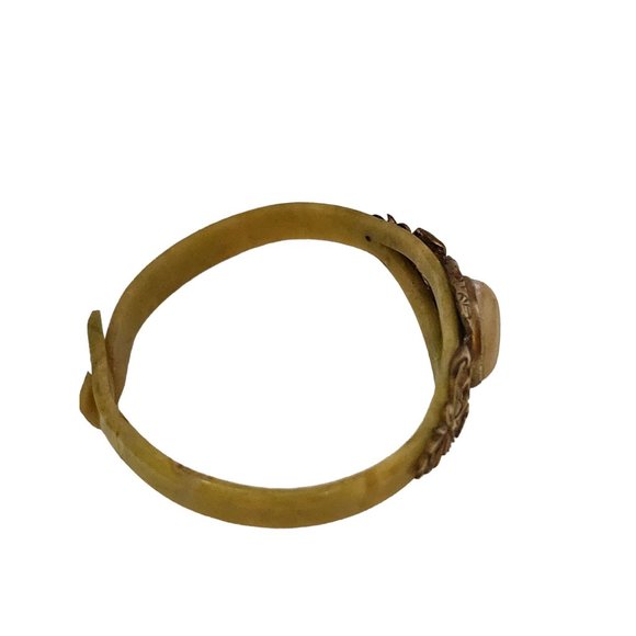 Vintage Celluloid Faux Watch Bracelet (A3696) - Picture 5 of 7